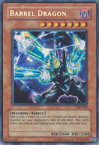 Barrel Dragon [VB5-003] Secret Rare | Tables and Towers