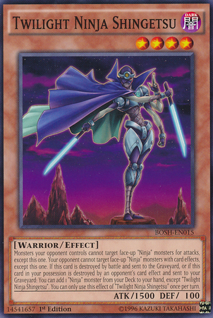 Twilight Ninja Shingetsu [BOSH-EN015] Common | Tables and Towers
