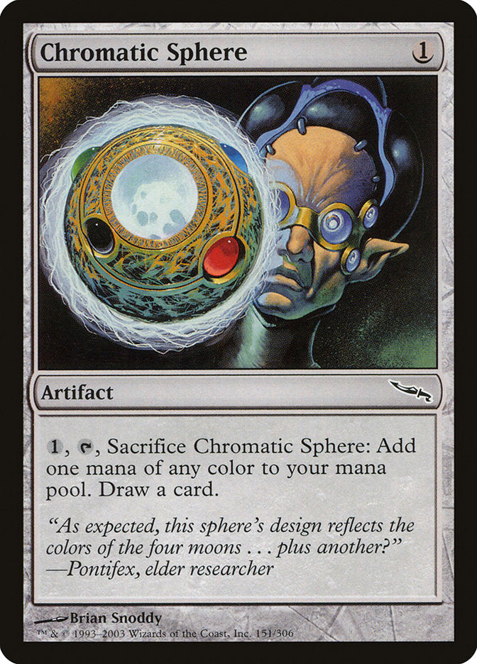 Chromatic Sphere [Mirrodin] | Tables and Towers