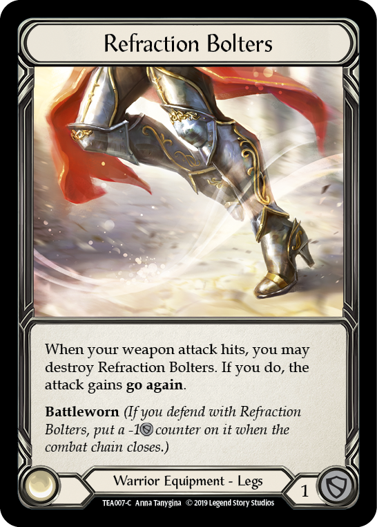 Refraction Bolters [TEA007-C] (Dorinthea Hero Deck)  1st Edition Normal | Tables and Towers