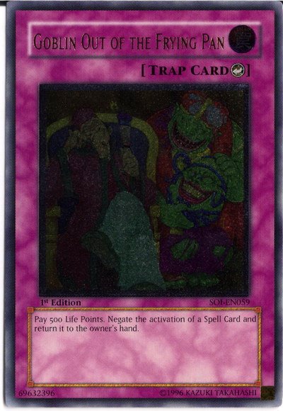 Goblin Out of the Frying Pan (UTR) [SOI-EN059] Ultimate Rare | Tables and Towers