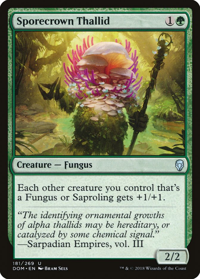 Sporecrown Thallid [Dominaria] | Tables and Towers