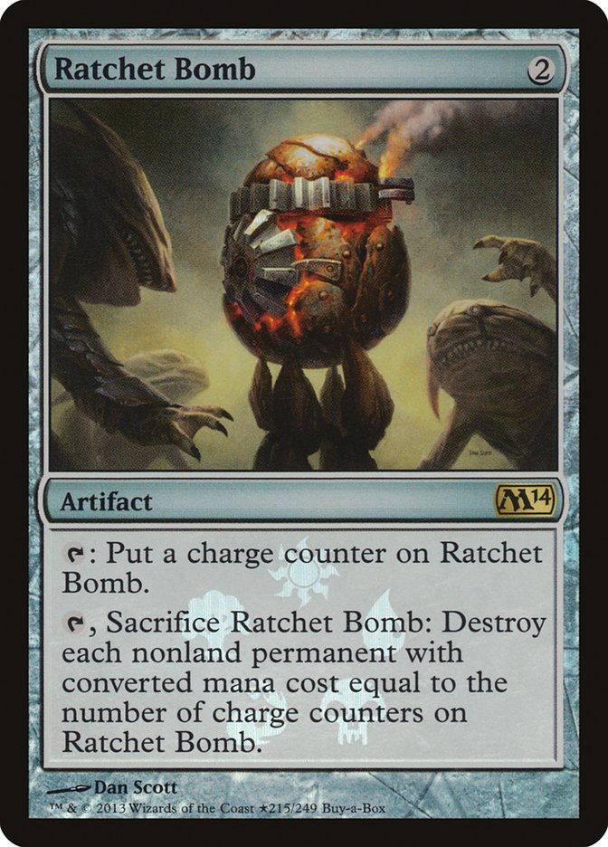 Ratchet Bomb (Buy-A-Box) [Magic 2014 Promos] | Tables and Towers