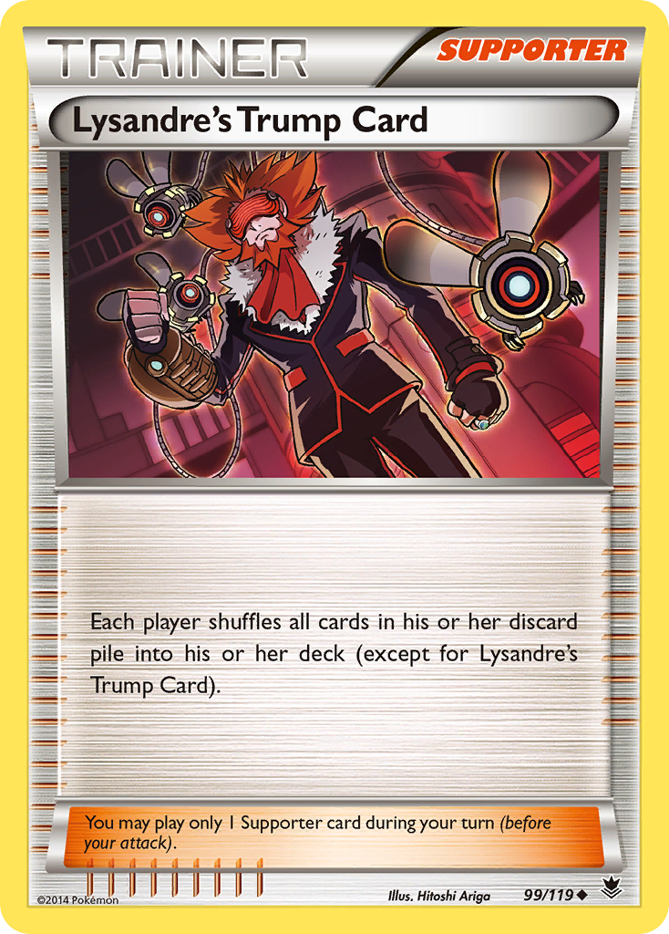 Lysandre's Trump Card (99/119) [XY: Phantom Forces] | Tables and Towers