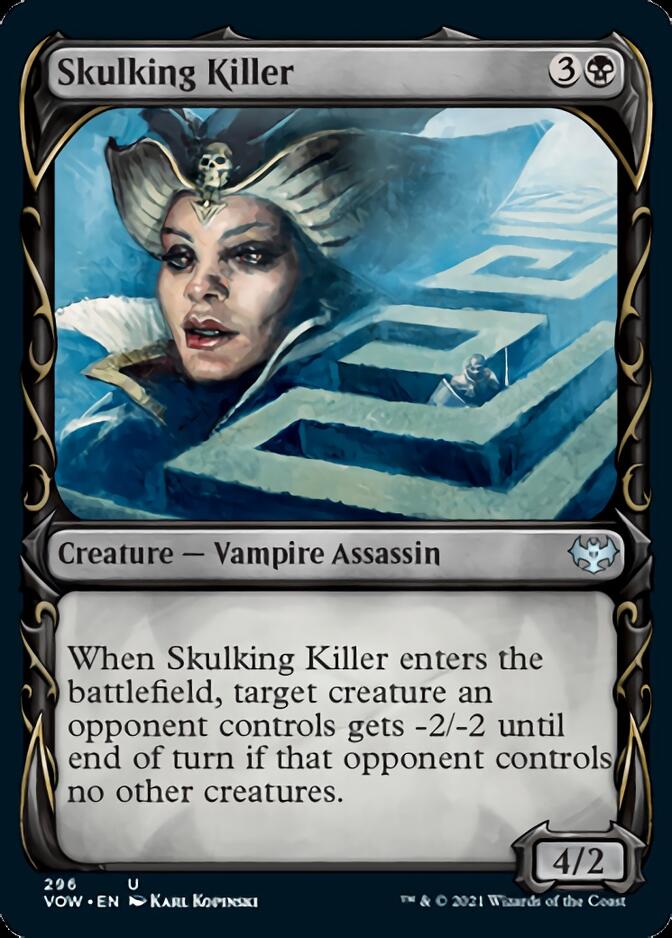 Skulking Killer (Showcase Fang Frame) [Innistrad: Crimson Vow] | Tables and Towers