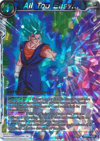 All Too Easy... (BT7-048_PR) [Assault of the Saiyans Prerelease Promos] | Tables and Towers