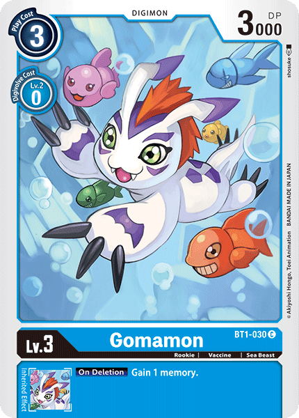 Gomamon [BT1-030] [Release Special Booster Ver.1.0] | Tables and Towers