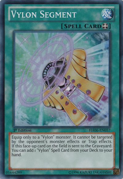 Vylon Segment [HA06-EN057] Super Rare | Tables and Towers