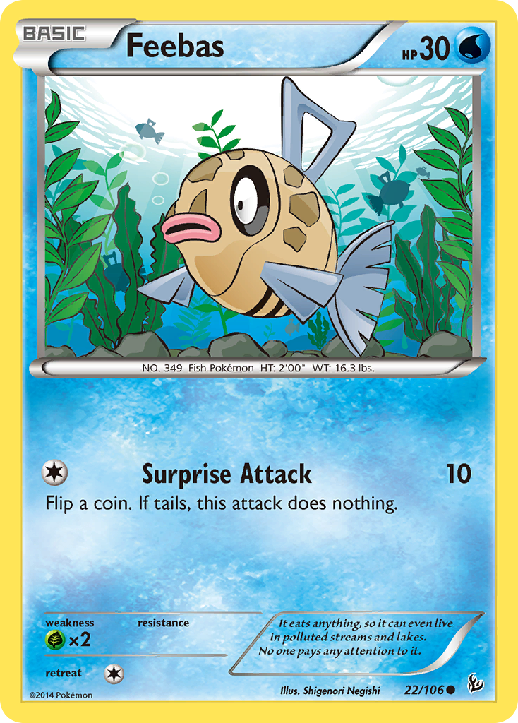 Feebas (22/106) [XY: Flashfire] | Tables and Towers