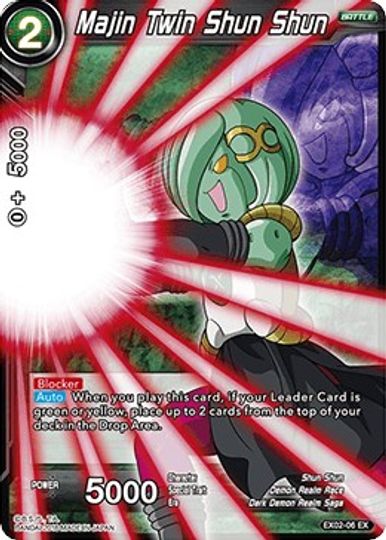 Majin Twin Shun Shun (EX02-06) [Dark Demon's Villains] | Tables and Towers