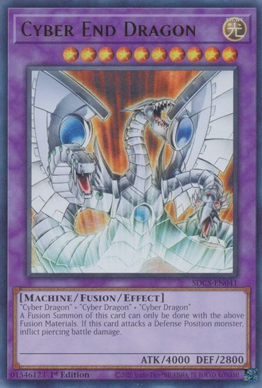 Cyber End Dragon [SDCS-EN041] Ultra Rare | Tables and Towers