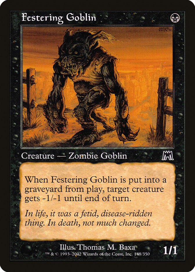 Festering Goblin [Onslaught] | Tables and Towers