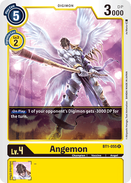 Angemon [BT1-055] [Release Special Booster Ver.1.0] | Tables and Towers