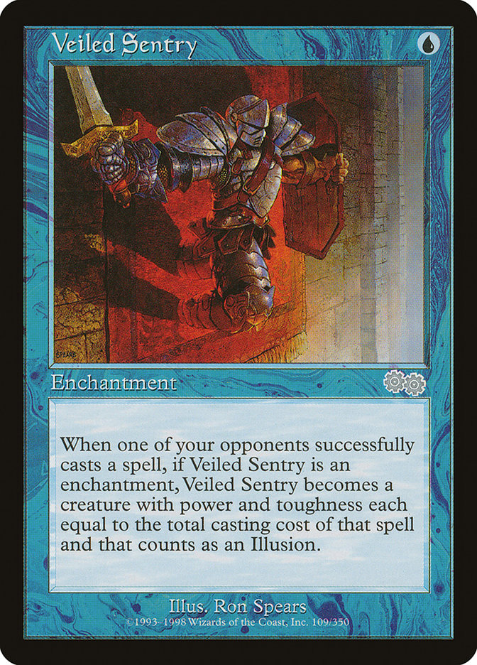 Veiled Sentry [Urza's Saga] | Tables and Towers