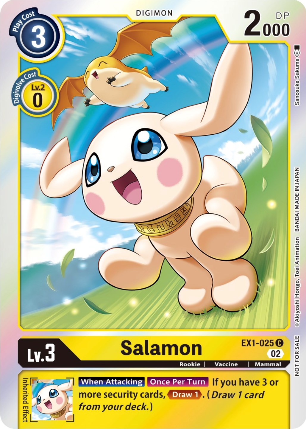 Salamon [EX1-025] (Official Tournament Pack Vol. 7) [Classic Collection Promos] | Tables and Towers