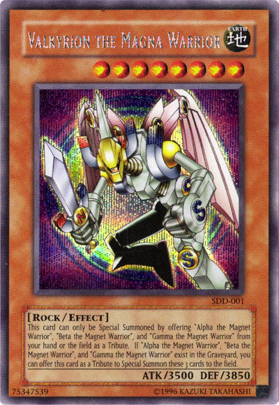 Valkyrion the Magna Warrior [SDD-001] Secret Rare | Tables and Towers