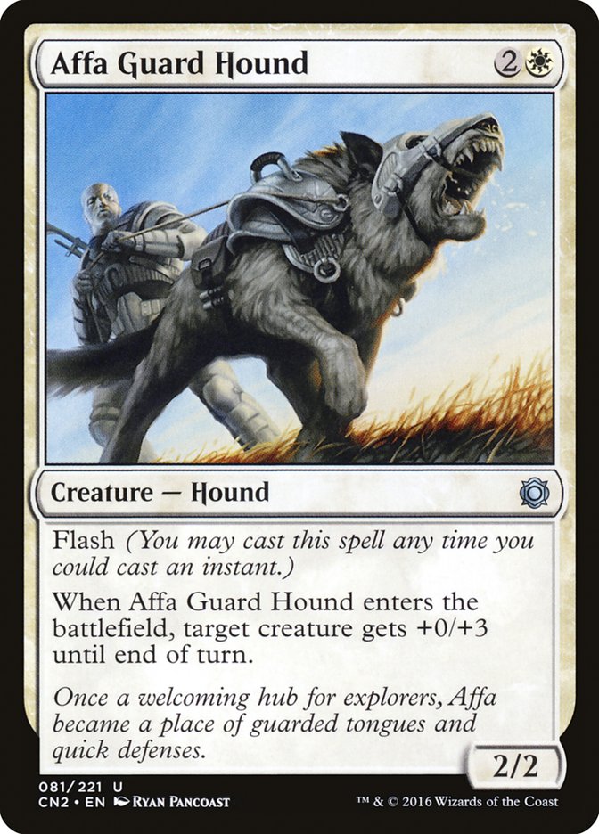 Affa Guard Hound [Conspiracy: Take the Crown] | Tables and Towers