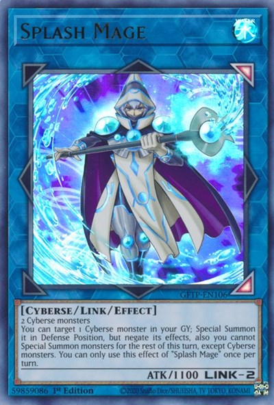 Splash Mage [GFTP-EN106] Ultra Rare | Tables and Towers