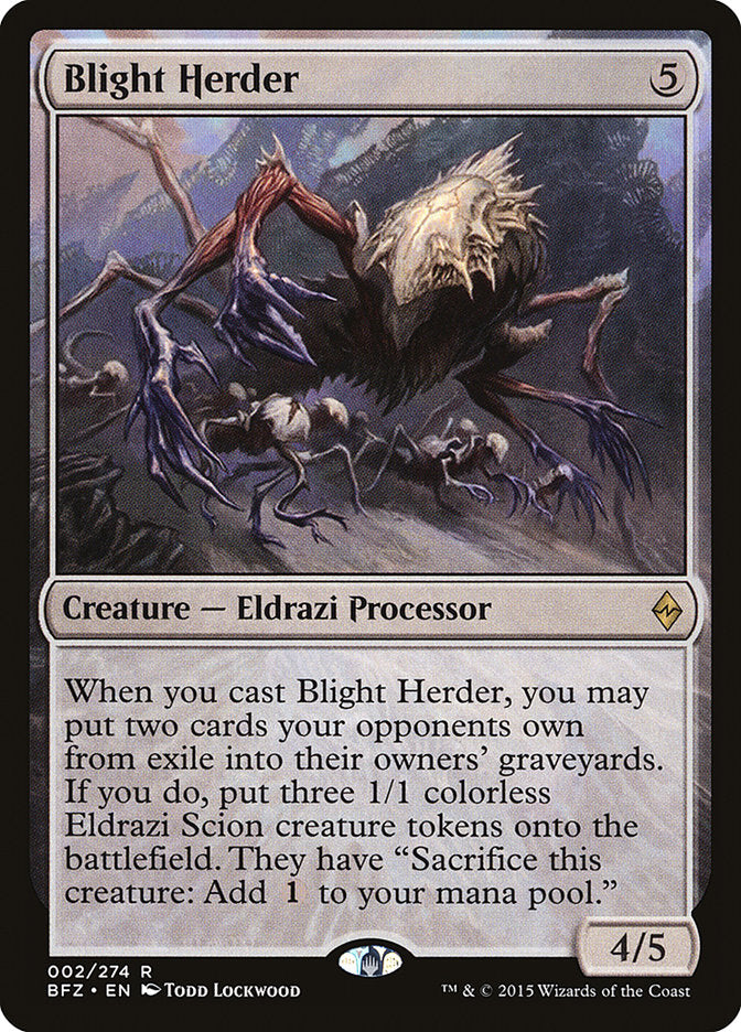 Blight Herder [Battle for Zendikar] | Tables and Towers