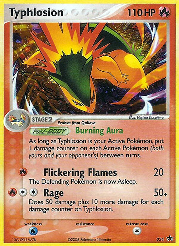 Typhlosion (034) [Nintendo: Black Star Promos] | Tables and Towers