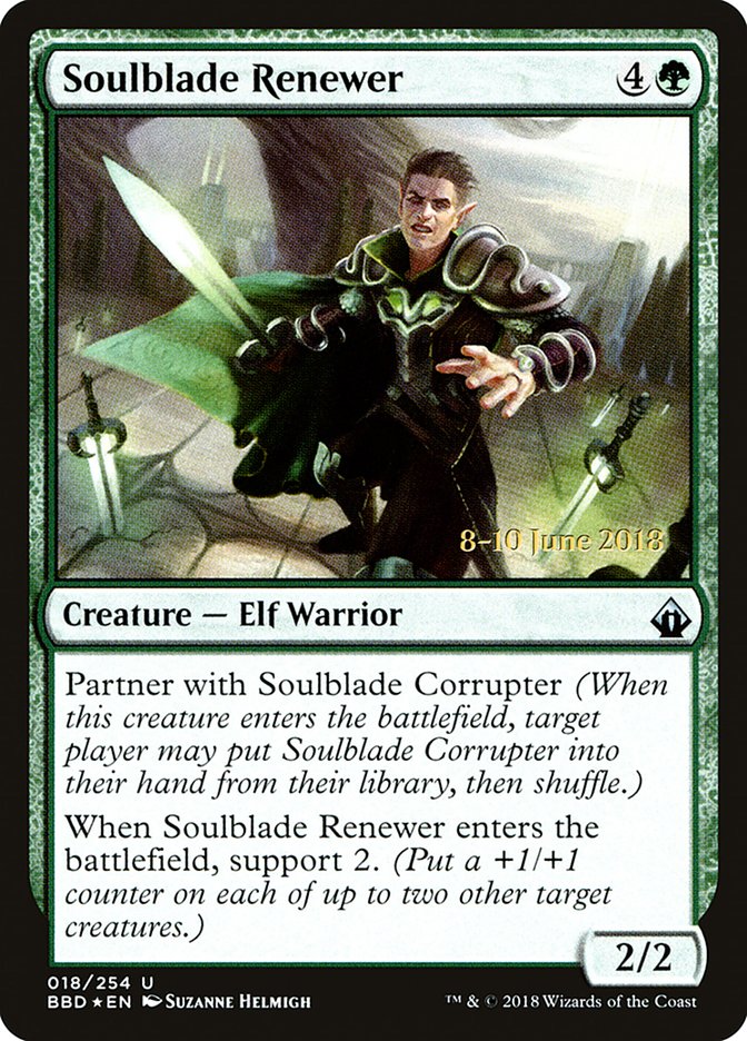 Soulblade Renewer [Battlebond Prerelease Promos] | Tables and Towers