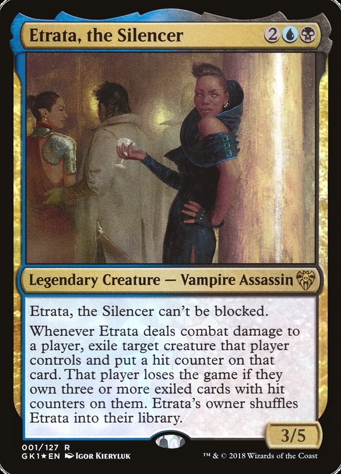 Etrata, the Silencer [Guilds of Ravnica Guild Kit] | Tables and Towers