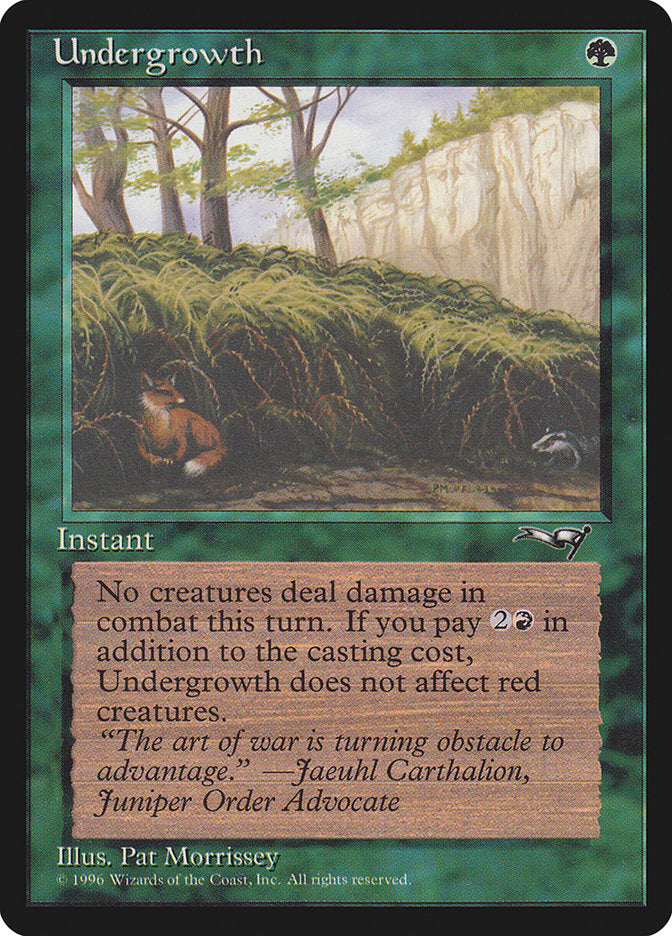 Undergrowth (Fox Art) [Alliances] | Tables and Towers