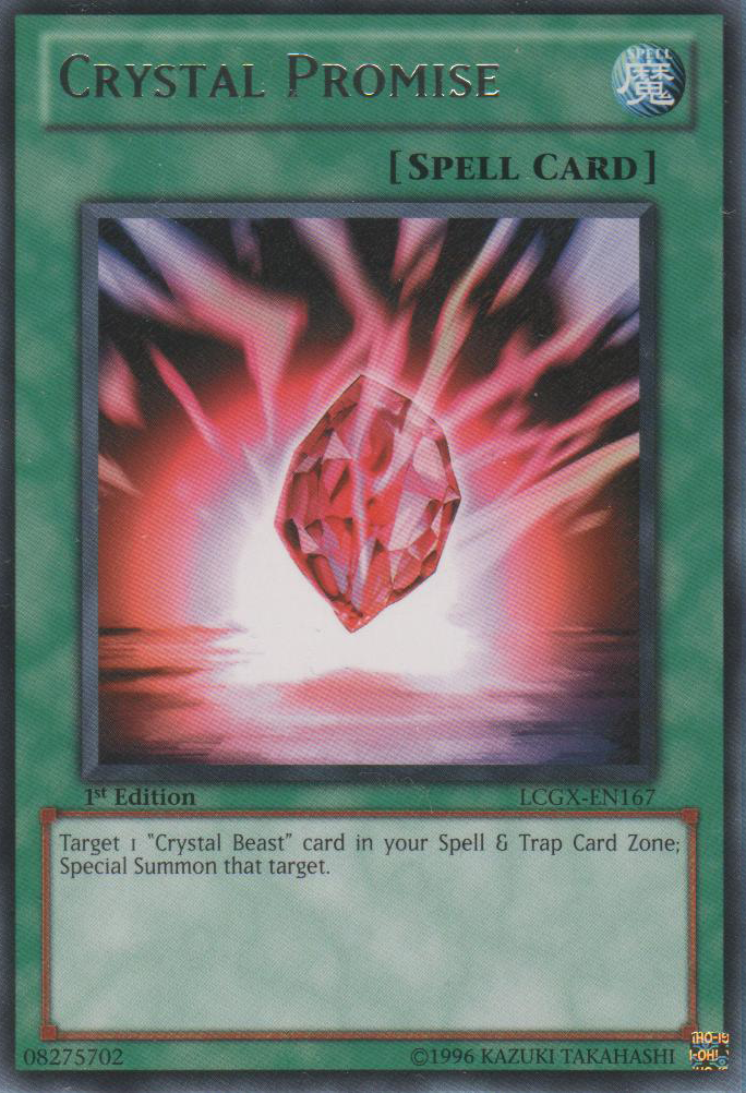 Crystal Promise [LCGX-EN167] Rare | Tables and Towers