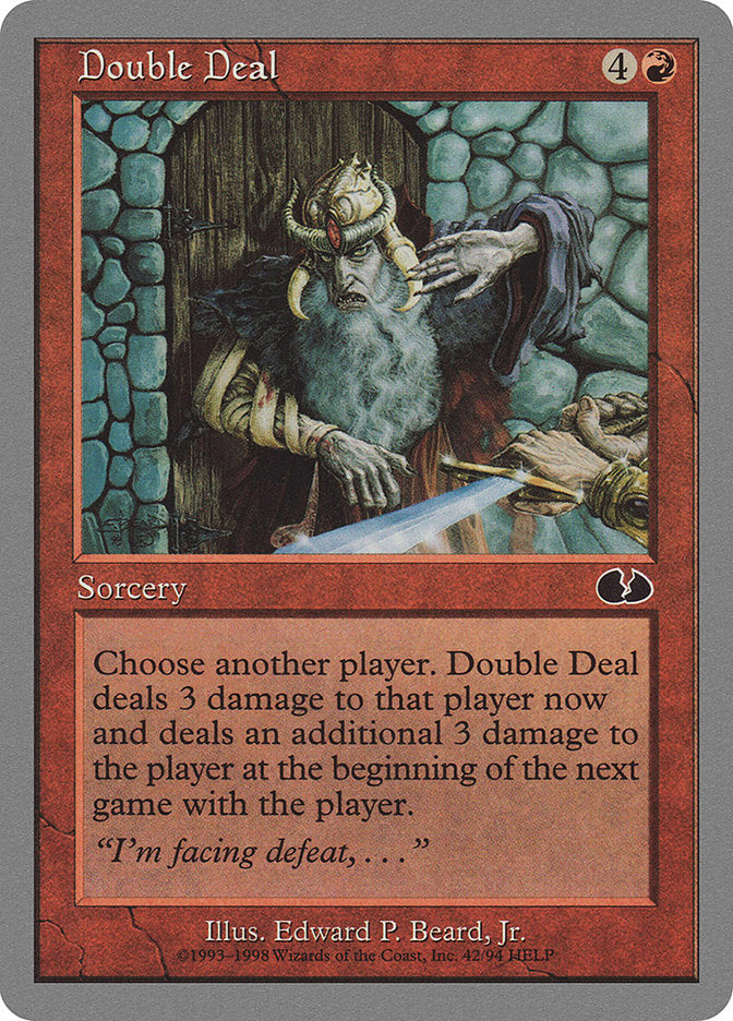 Double Deal [Unglued] | Tables and Towers