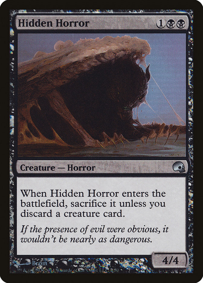 Hidden Horror [Premium Deck Series: Graveborn] | Tables and Towers