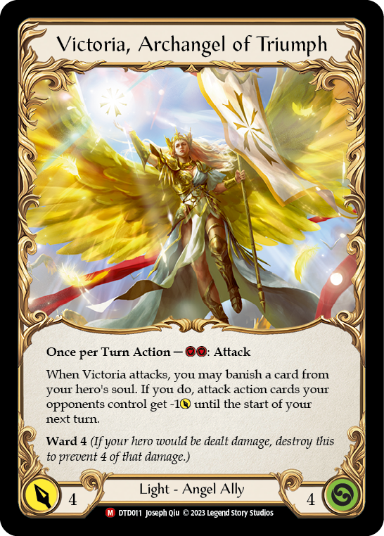 Figment of Triumph // Victoria, Archangel of Triumph [DTD011 //] (Dusk Till Dawn) | Tables and Towers