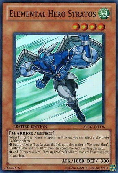 Elemental Hero Stratos [CT07-EN006] Super Rare | Tables and Towers