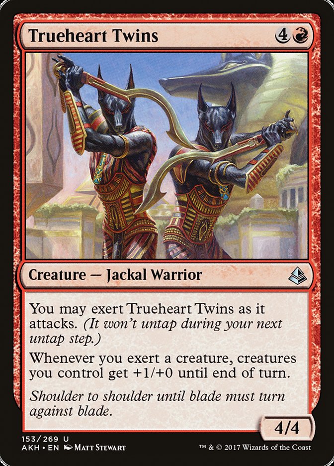 Trueheart Twins [Amonkhet] | Tables and Towers