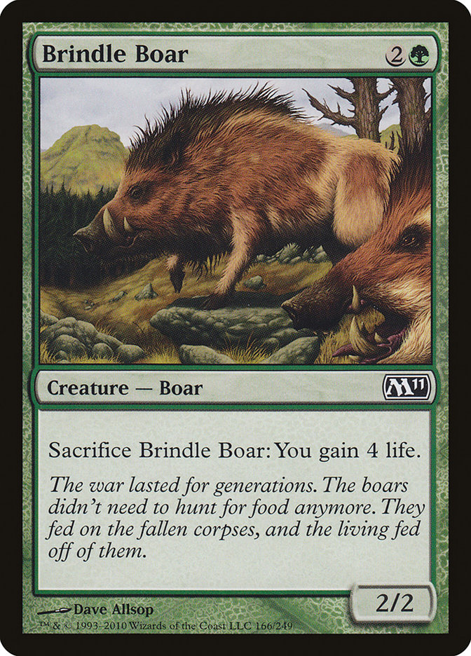 Brindle Boar [Magic 2011] | Tables and Towers