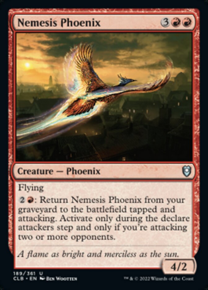 Nemesis Phoenix [Commander Legends: Battle for Baldur's Gate] | Tables and Towers