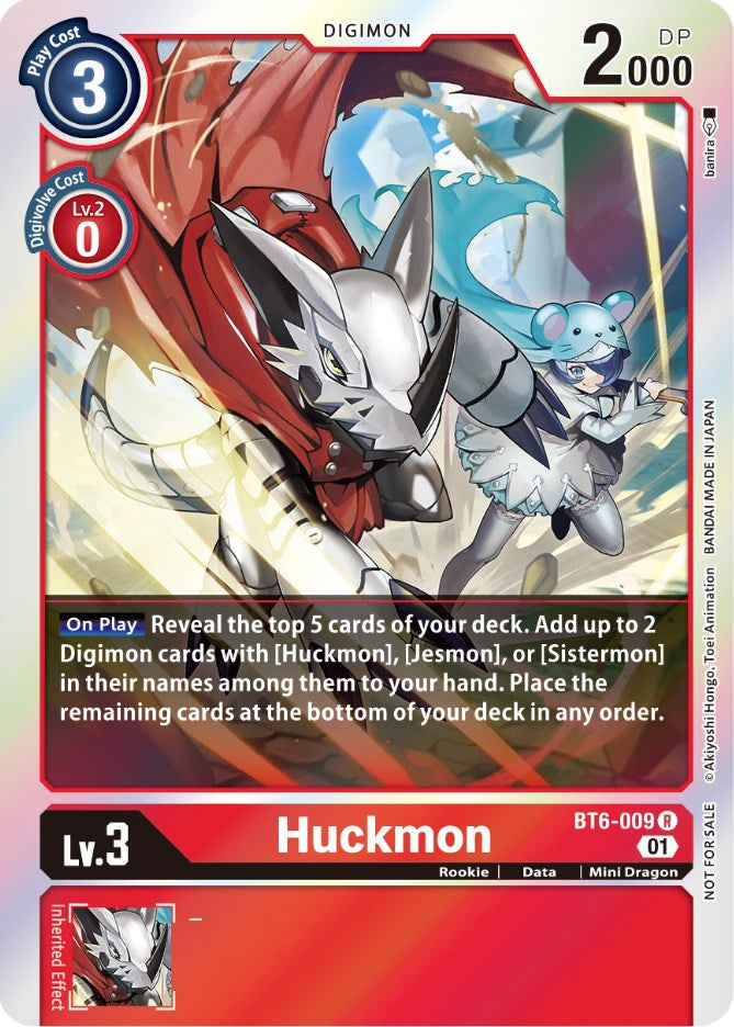 Huckmon [BT6-009] (Event Pack 3) [Double Diamond Promos] | Tables and Towers