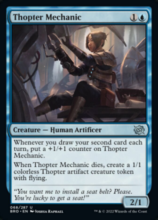 Thopter Mechanic [The Brothers' War] | Tables and Towers