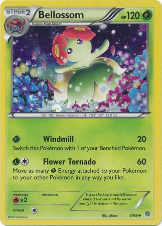 Bellossom (4/98) (Cosmos Holo) [XY: Ancient Origins] | Tables and Towers