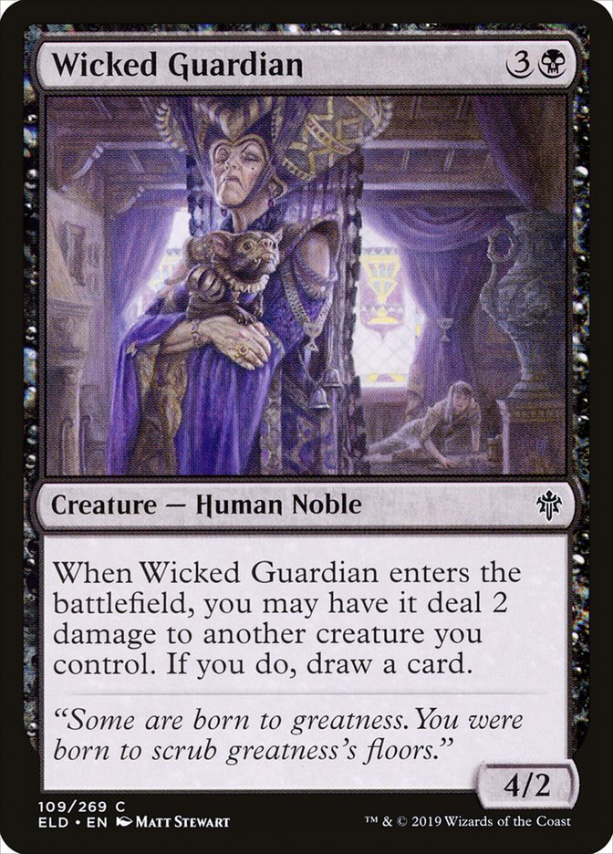 Wicked Guardian [Throne of Eldraine] | Tables and Towers