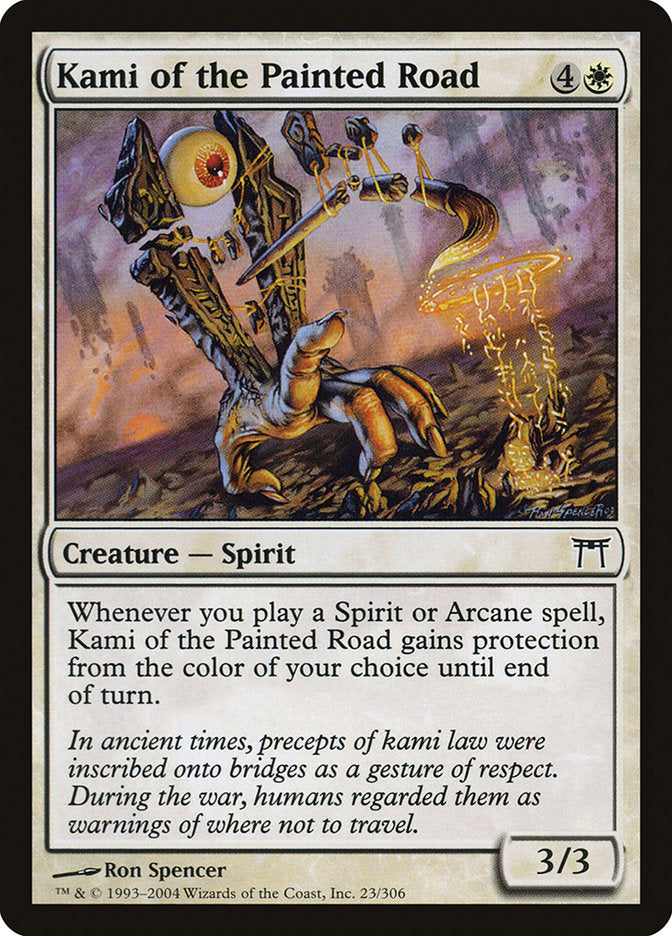 Kami of the Painted Road [Champions of Kamigawa] | Tables and Towers