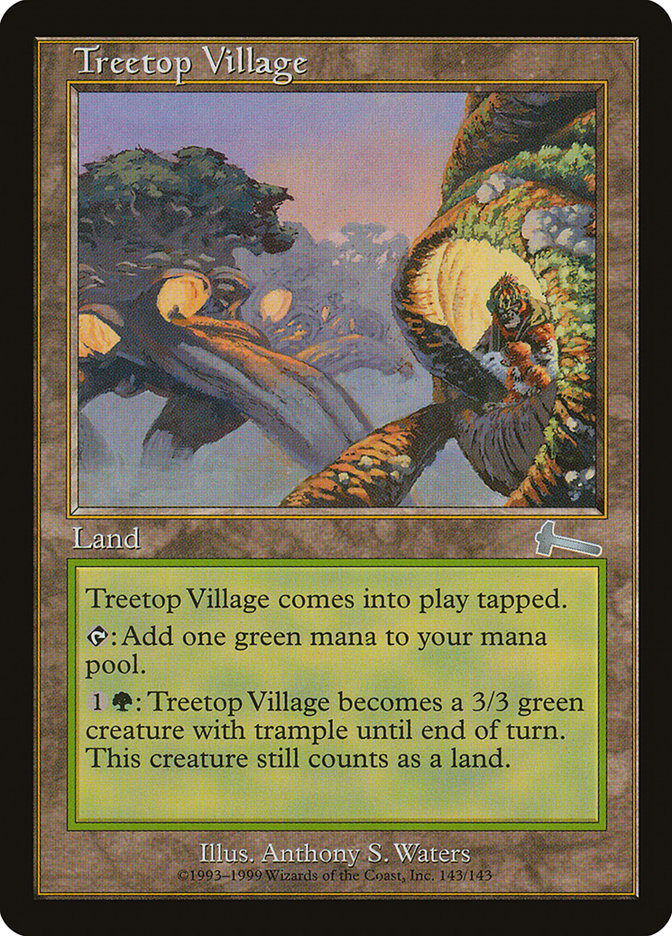 Treetop Village [Urza's Legacy] | Tables and Towers