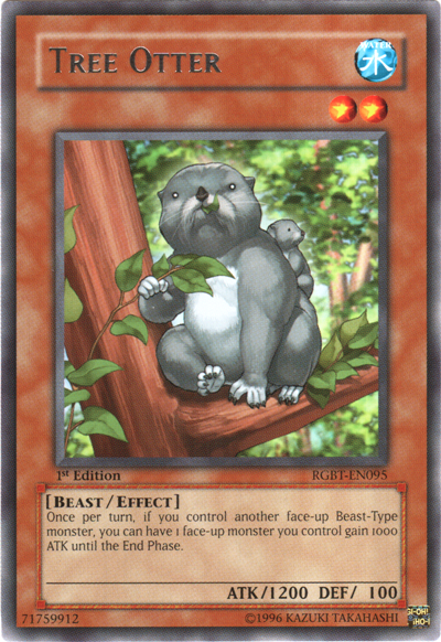 Tree Otter [RGBT-EN095] Rare | Tables and Towers