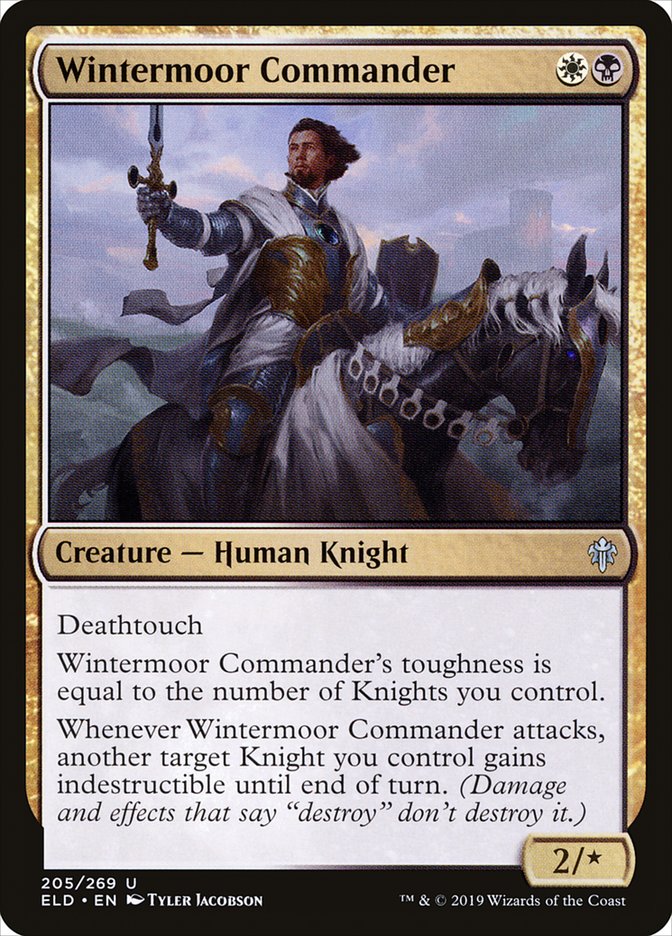 Wintermoor Commander [Throne of Eldraine] | Tables and Towers