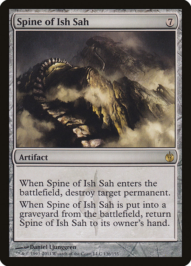 Spine of Ish Sah [Mirrodin Besieged] | Tables and Towers