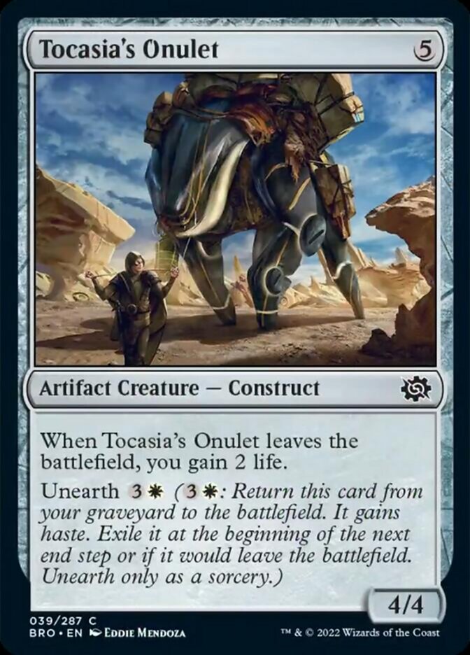 Tocasia's Onulet [The Brothers' War] | Tables and Towers