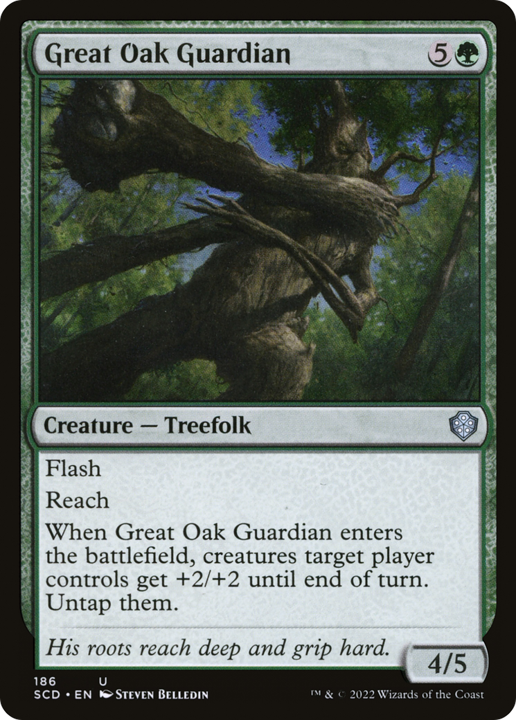 Great Oak Guardian [Starter Commander Decks] | Tables and Towers