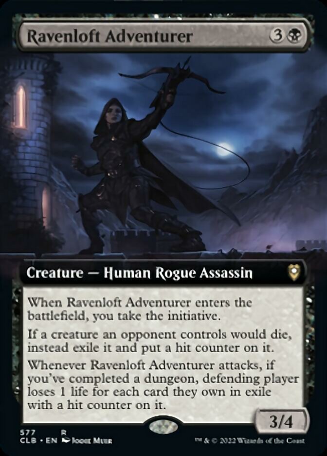 Ravenloft Adventurer (Extended Art) [Commander Legends: Battle for Baldur's Gate] | Tables and Towers