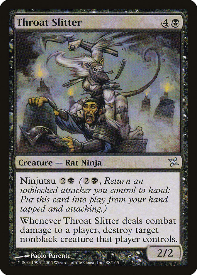 Throat Slitter [Betrayers of Kamigawa] | Tables and Towers