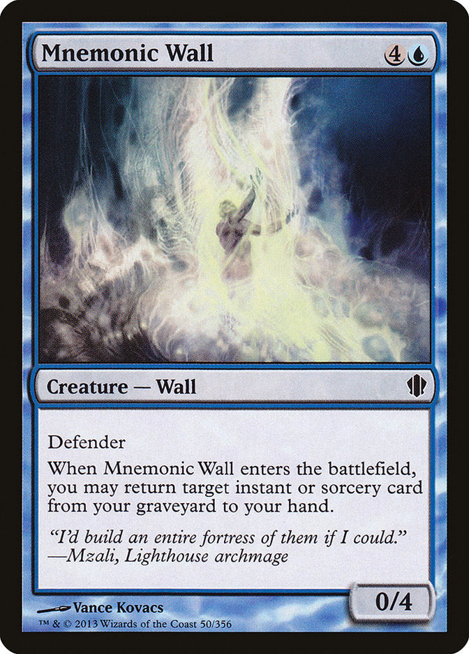 Mnemonic Wall [Commander 2013] | Tables and Towers