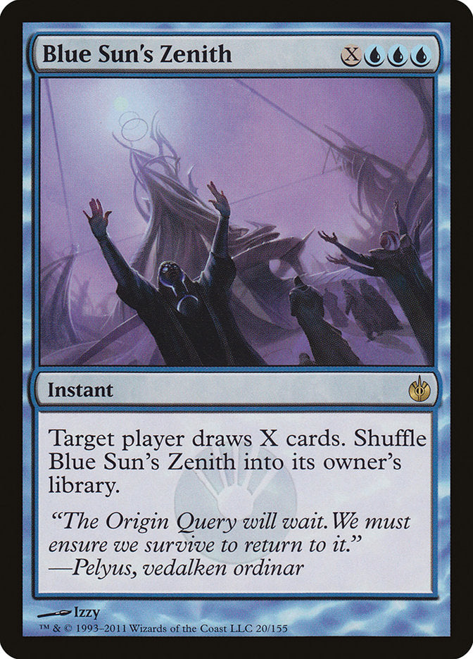 Blue Sun's Zenith [Mirrodin Besieged] | Tables and Towers